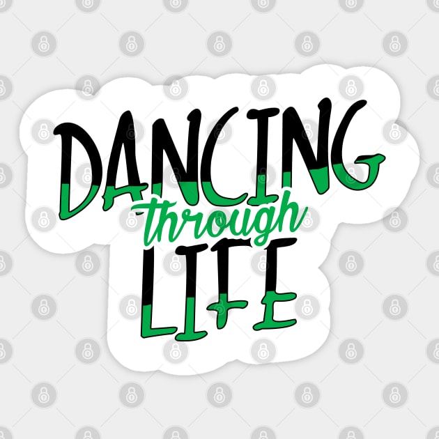 Dancing Through Life Wicked Musical Sticker by KsuAnn